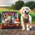how to travel with a puppy