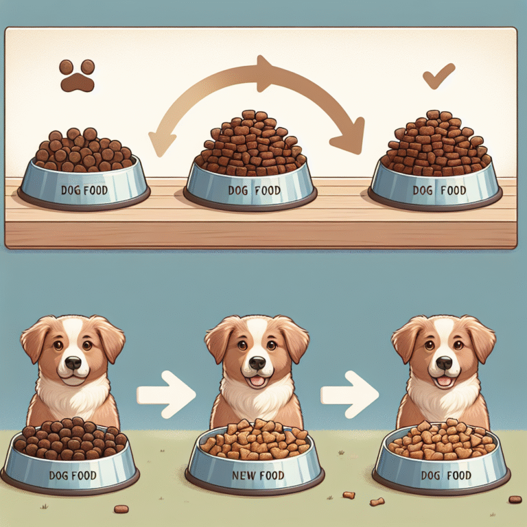 switching dog food safely